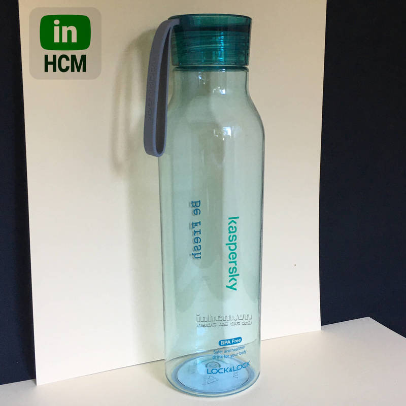 Bình đựng nước nhựa tritan in logo thương hiệu