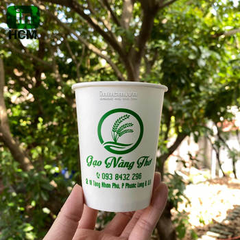 Ly giấy 9oz đựng cf nóng in logo