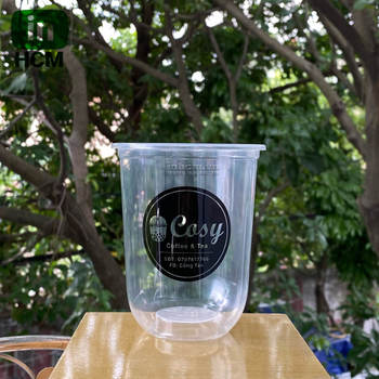 Ly đáy bầu 500ml in logo 
