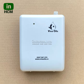 Máy xông tinh dầu in logo 1 màu