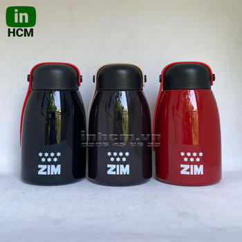 Bình giữ nhệt in logo 1 màu