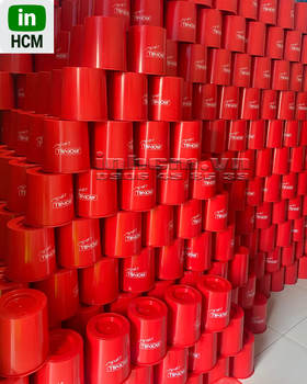 Xô nhựa in 1 màu