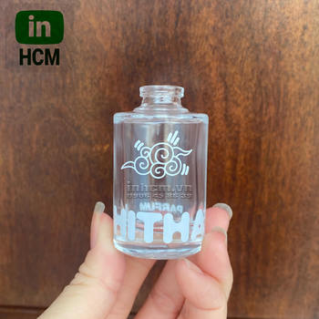 Lọ thủy tinh in 1 màu