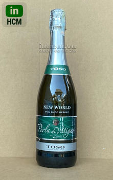 Chai rượu in logo thương hiệu  