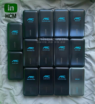 Sạc dự phòng in logo 1 màu