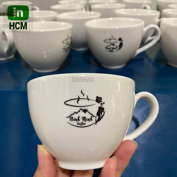 Ly sứ capuchino in logo