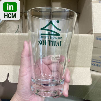 cốc thủy tinh in logo
