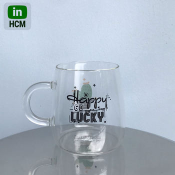 in hình lên ly thủy tinh có quai quà tặng