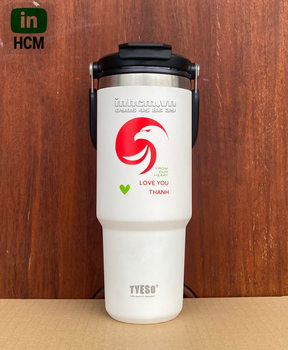 Bình giữ nhiệt in logo thương hiệu