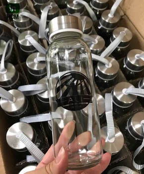 in logo quán cafe lên chai thủy tinh nắp nhôm