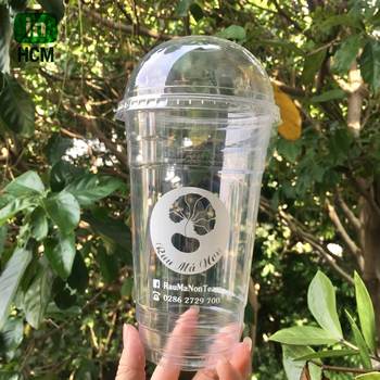 Ly nhựa đựng trà sữa size L