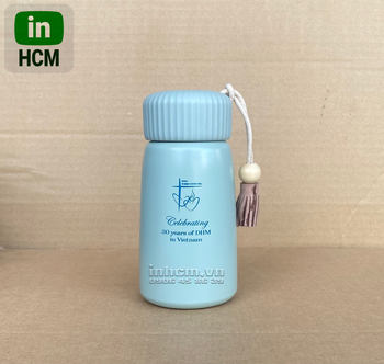 In quà tặng lên bình giữ nhiệt