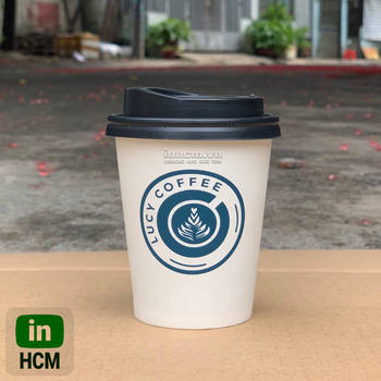 Ly giấy cafe nóng 9oz in logo