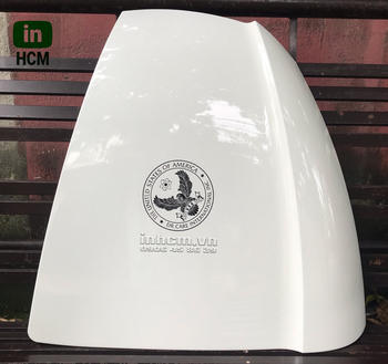 Vỏ ghế massage dr care in logo thương hệu