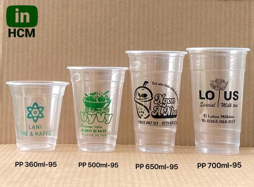 Ly nhựa PP đựng thực thức uống