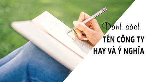 cách đặt tên công ty - Tên thương hệu định hướng lâu dài
