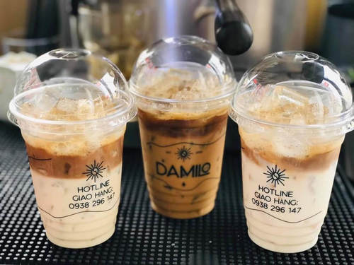 Ly nhựa PET 360ml chuyên đựng cafe