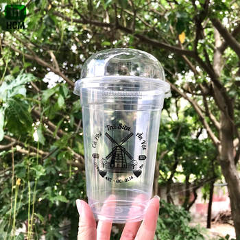 In logo lên ly trà sữa nắp cầu inhcm