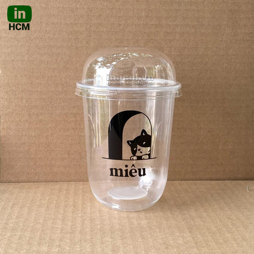 in logo lên ly nhựa trà sữa đáy bầu inhcm.vn