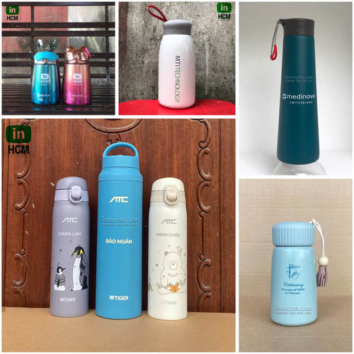 in gia công logo lên bình ly giữ nhiệt quà tặng inhcm.vn